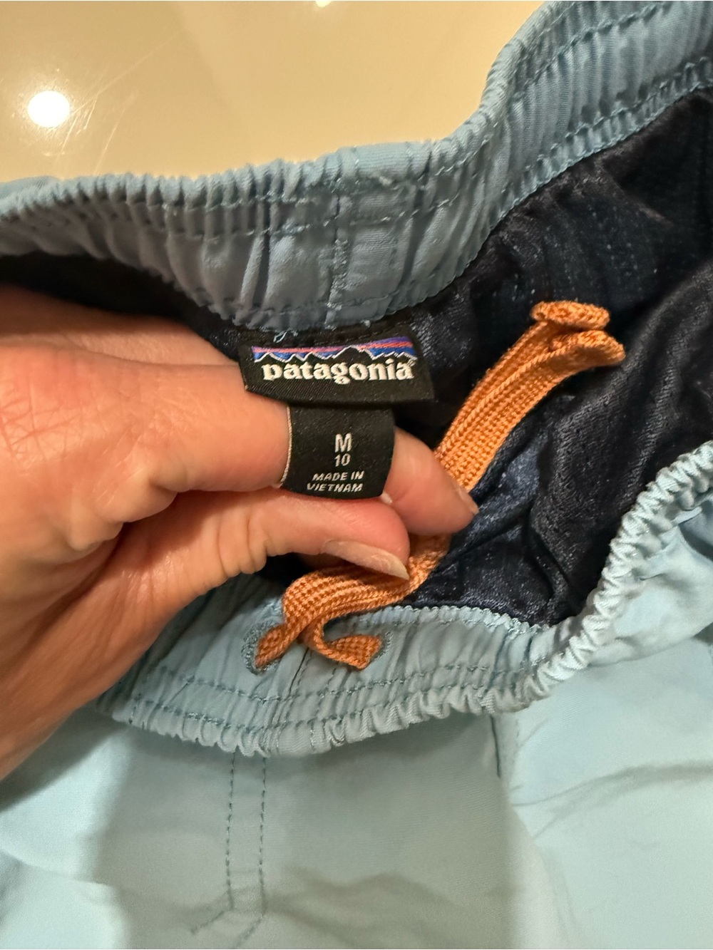 Patagonia Quick Dry Swim Shorts Size Youth M NWOT - Picture 5 of 5